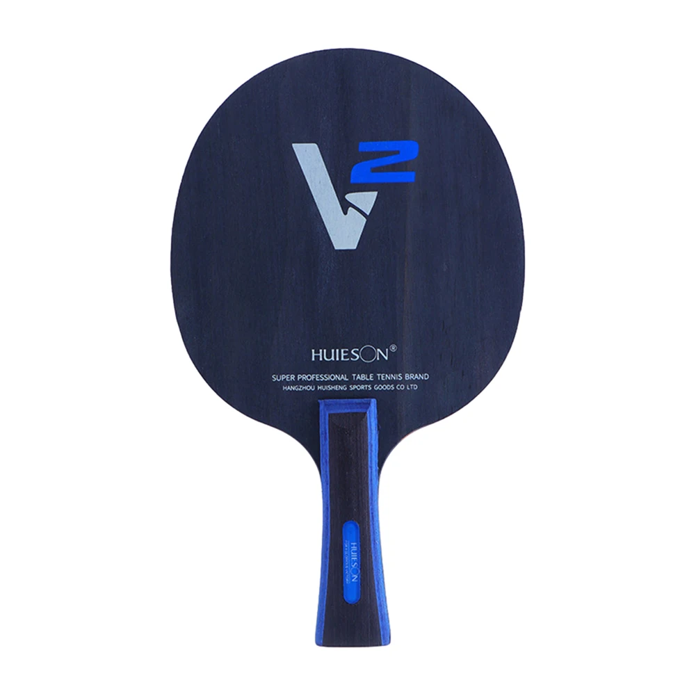 

Table Tennis Racket Long Handl Blue Durable High Quality Material Long Handle/FL Racket Bottom Plate Wood 1PC Brand New