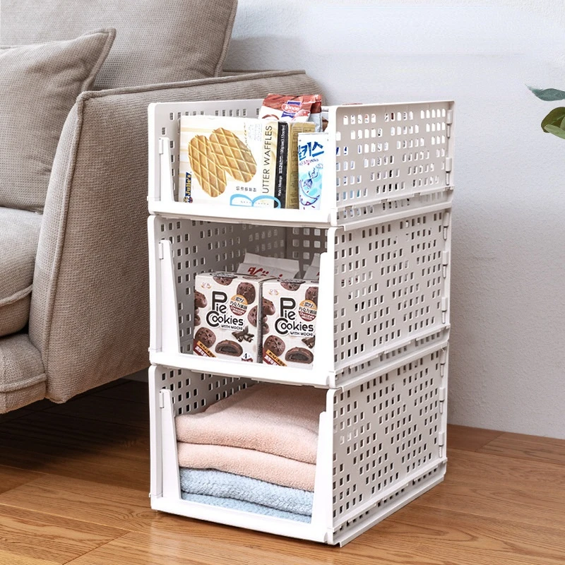 Stackable Wardrobe Drawer Units Organizer Clothes Closet Storage Boxes 