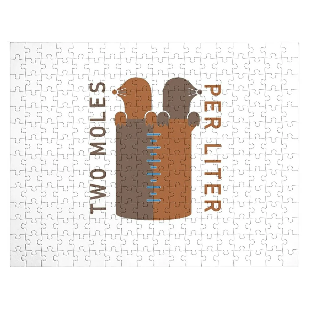 

Two Moles Per Liter - funny gift for chemistry - graduation gift Jigsaw Puzzle Children Puzzle Personalized Toys