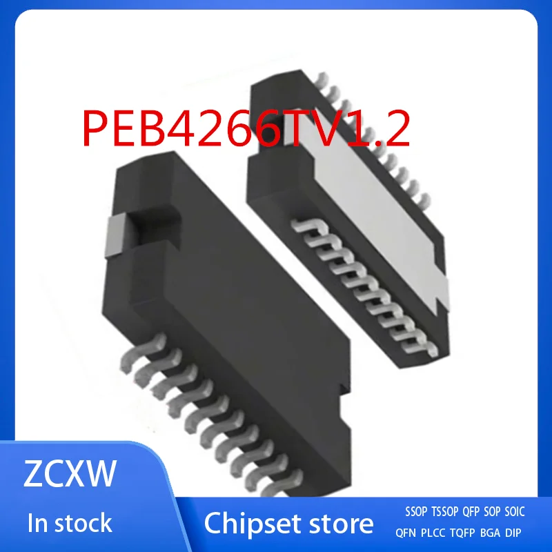 

10Pcs/Lot New PEB4266TV1.2 PEB4266T V1.2 PEB4266T PEB4266 PEB4266T-V1.2 HSOP20