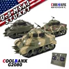 COOLBANK 1:16 RC Tank High Speed Drift RC Cars Stuart M5A1 Light Tank Military Vehicles Off Road Car Tanks Model hobby Toys Boys 1