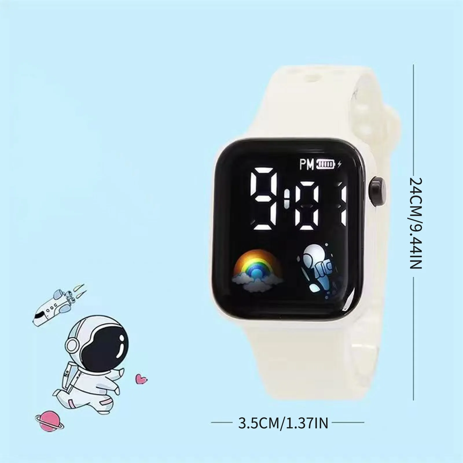 New Students Sports Watches Outdoor Electronic Smartwatch For Children Boy Girl Digital Smart Watch Screen Watch Display Time 6