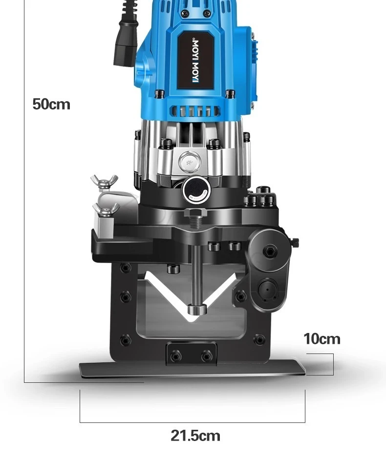 Upgraded Hydraulic Cutting Machine, Hydraulic Angle Iron Punching Machine, Angle