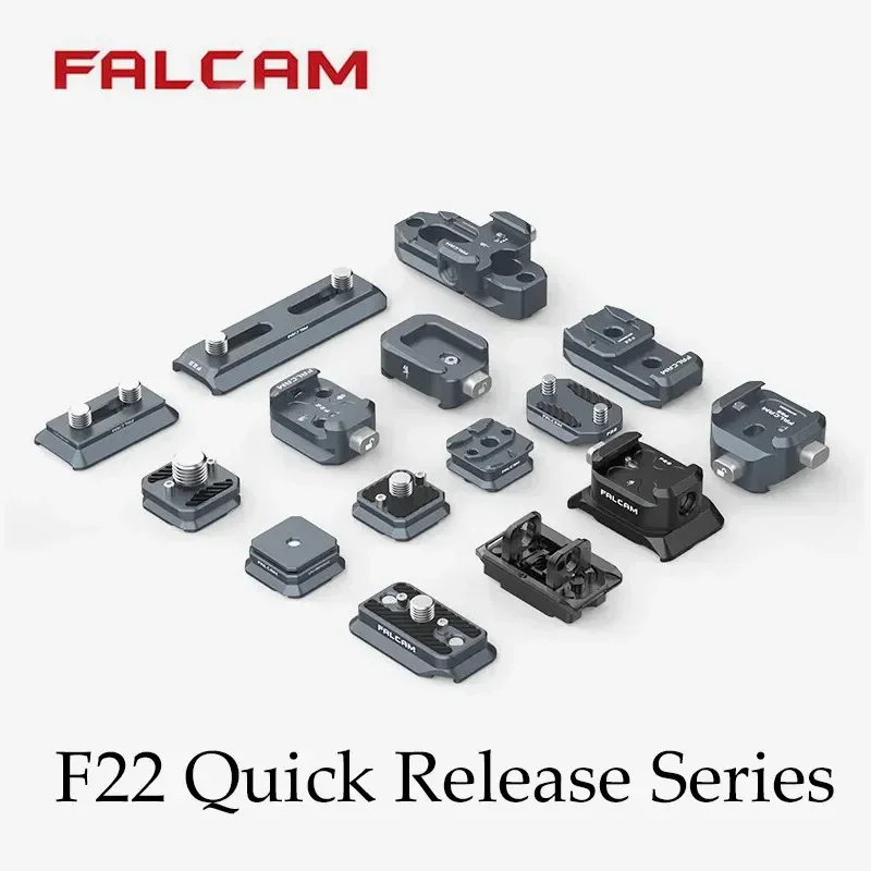 Falcam F22 퀵 릴리스 시리즈 기본 퀵 릴리스 플레이트/스레드 어댑터 키트 V2/5위치 플레이트/콜드 슈 어댑터