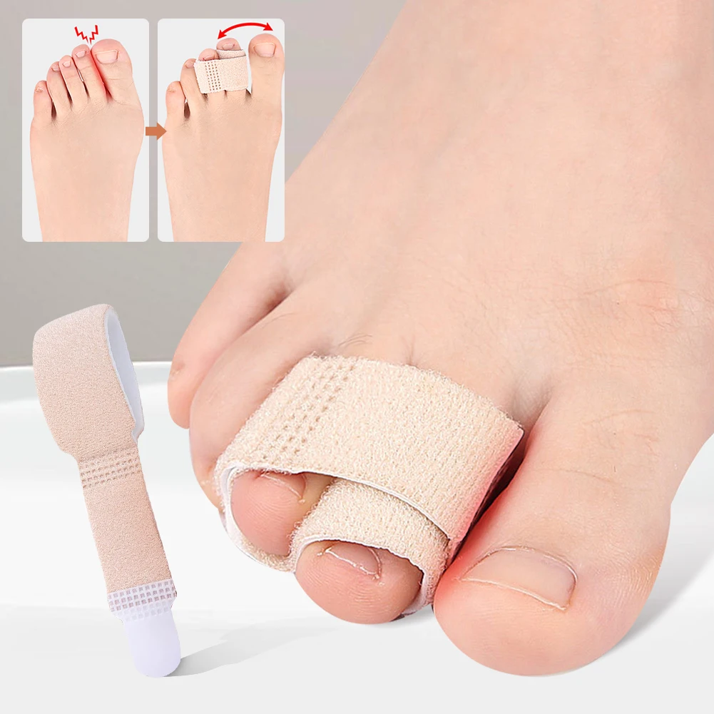 Overlapping Toes Corrector Improve Foot Health Curled Toes Straighteners Brace Orthopedic Separator for Broken Crooked 4Pcs