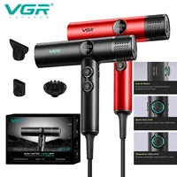 VGR seche cheveux professionnel seche cheveux ionique seche cheveau Sèche-cheveux sans lame Professionnel Séchage rapide 110 000 tr/min Puissant Sèche-cheveux Courant continu sans balai Sèche-cheveux pour salon V-401 1
