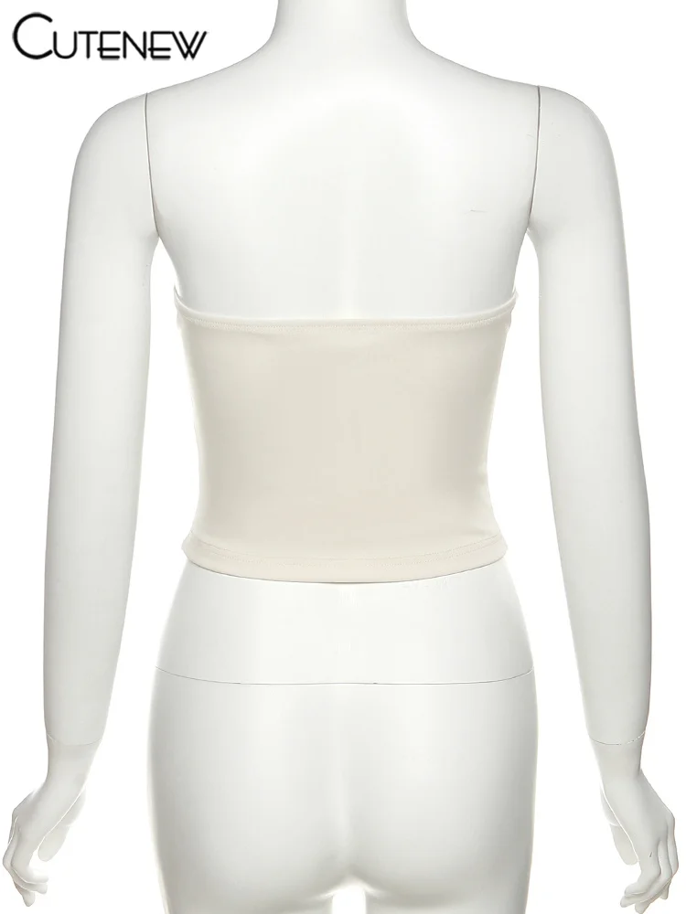 Camiseta sin mangas lisa para mujer, sexy, ajustada, con cordones, informal, fruncida, ropa de moda para chicas, ropa de calle femenina, nueva