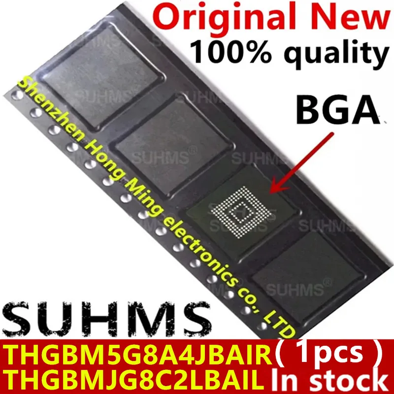 

(1piece) 100% New THGBMJG8C2LBAIL THGBM5G8A4JBAIR BGA