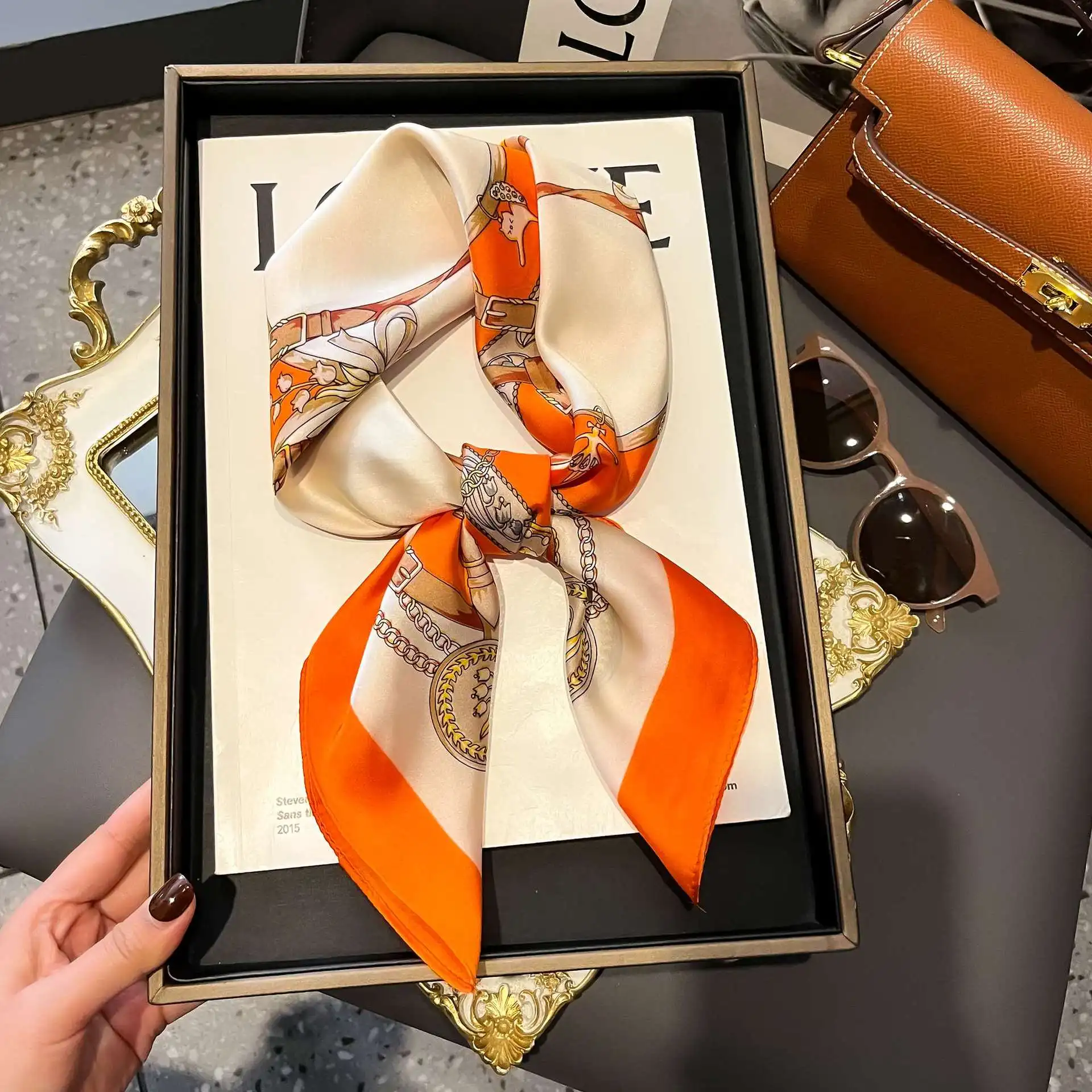 New Fashion Women’s Silk Scarf 6