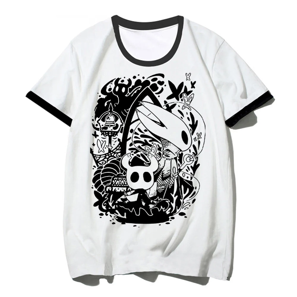 Hollow Knight Tshirt Donna Manga Designer Tshirt Femminile Comic Clothes
