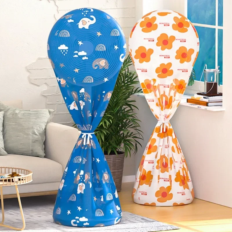 Universal Electric Fan Covers Cartoon Dust-proof Moisture-proof Household Protective Durable All-inclusive Fancover Washable