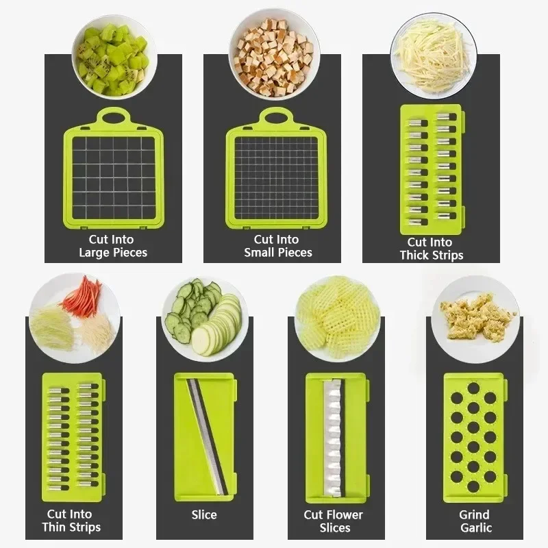 14-in-1 Vegetable Chopper Set 5