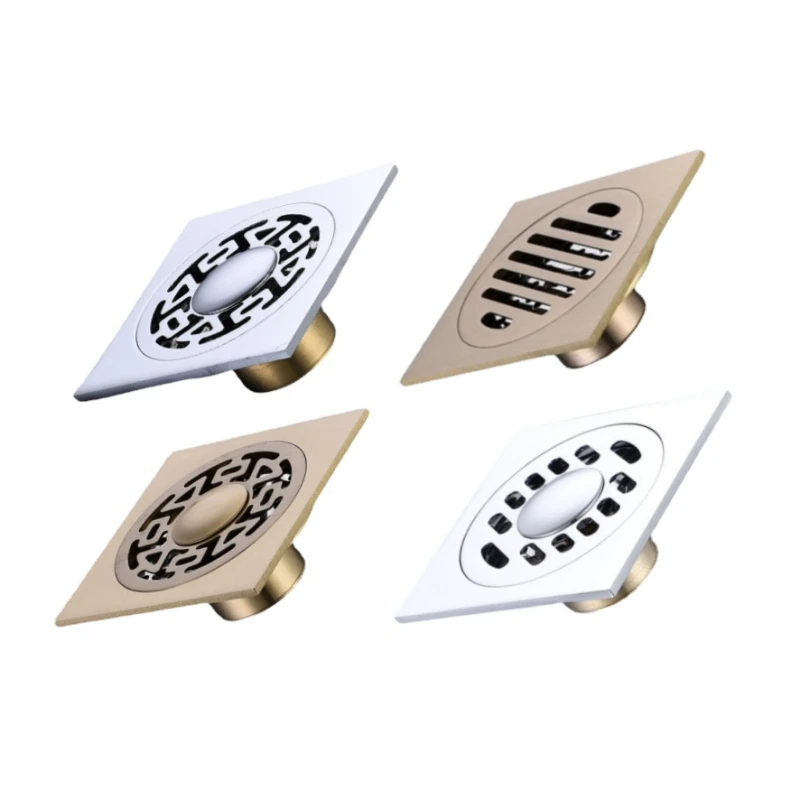 

Полностью медная катушка, уплотнение для воды, защита от запаха, слив для пола, стиральная машина, ванная комната, двойного назначения, слив для ванной комнаты, утолщение, большой расход