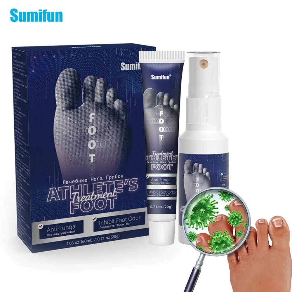 

1Box Sumifun Beriberi Cream Treat Foot Anti Itching Athlete's Feet Antibacterial Ointment Anti-Fungal Peeling Medical Plaster