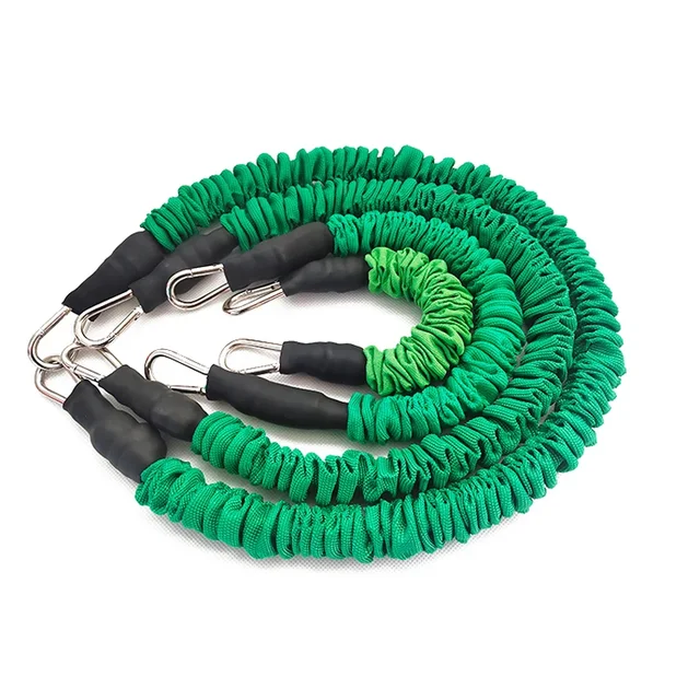 30 42 65 80cm Thicken Latex Gym Rubber Pull Rope Resistance Band Fitness Training Trainer Taekwondo Kick Customizable 6