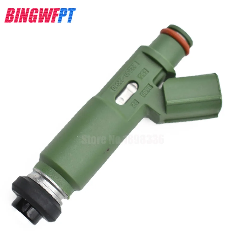 Fuel Injectors With Red Box 23250-22040 23209-22040 2325022040 2320922040 For Corolla Matrix Celica For Vibe Chevy 1.8L 4PCS/LOT diesel injector tube,fuel injector cleaner,fuel injector removal tool,fuel injector seals