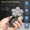 SEJOY Electric Shaver Hair Clipper 5IN1 Beard Trimmer Bald Head Shaver Wet & Dry 4