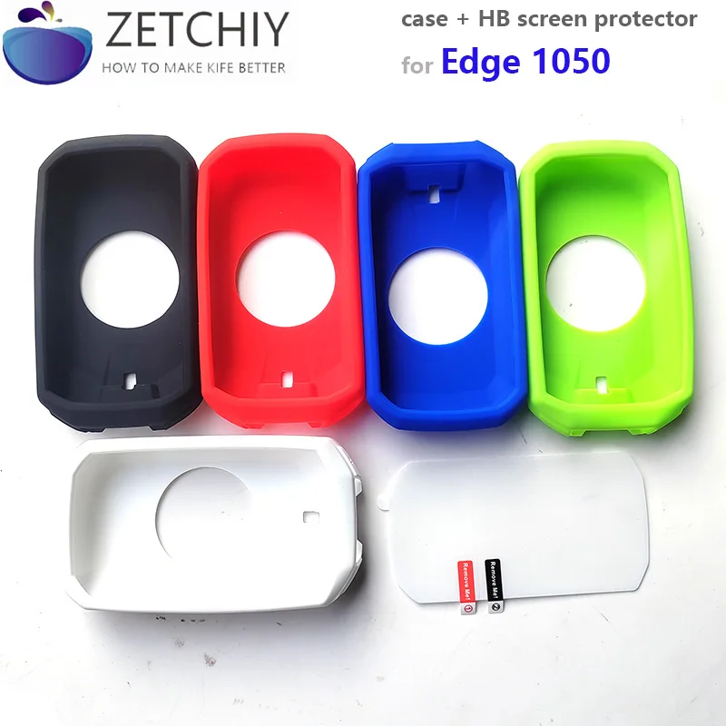 Silicone Rubber Protective Case with Screen Protector
