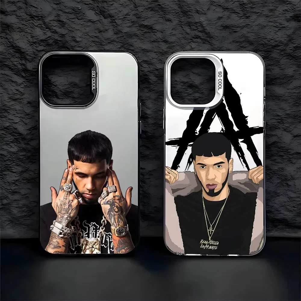 Stylish Anuel AA Matte Phone Case - Anti-Fall Back Cover