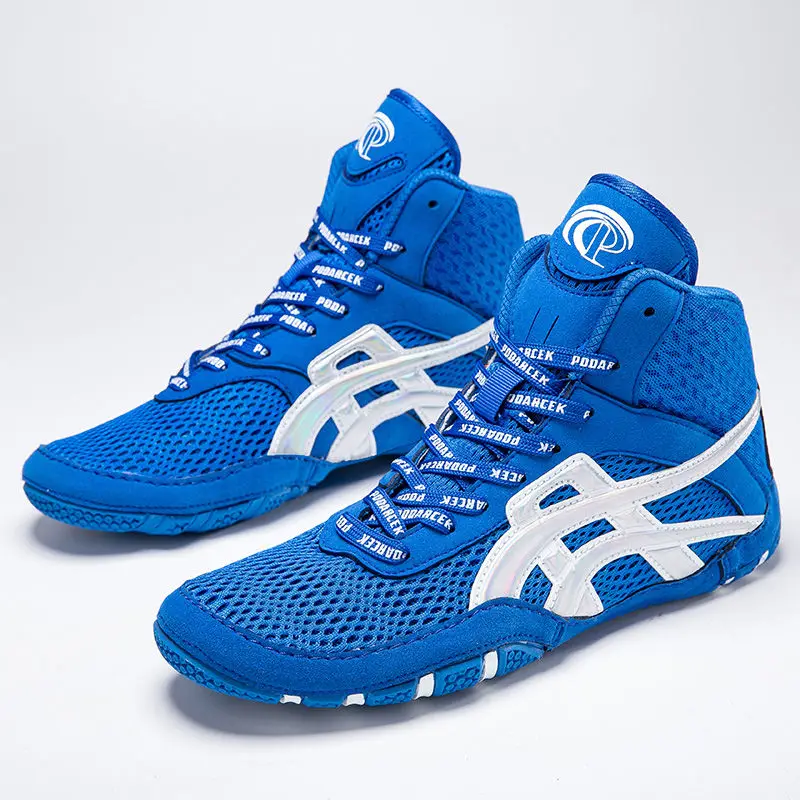 Quality Men's High Top Boxing Shoes Women's Safety Walking Sneakers Casual Sneakers Fighting Training Wrestling Shoes