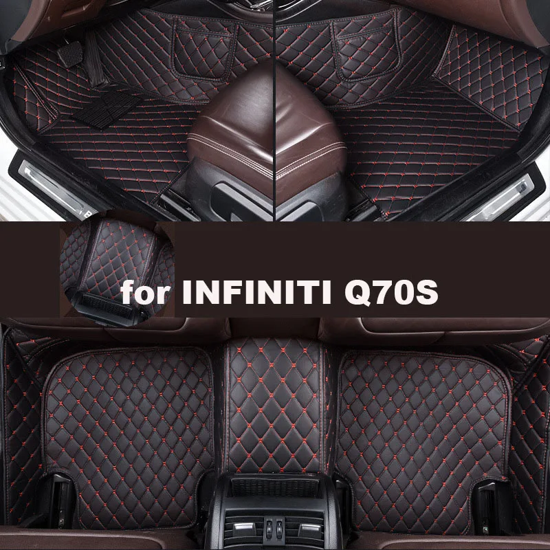 

Autohome Car Floor Mats For INFINITI Q70S 2013-2019 Year Upgraded Version Foot Coche Accessories Carpetscustomized