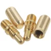 2 Sets Billiard Cue Screws Pool Extension Joint Accessories Washer Heavy Duty Copper Repairing Tip 1