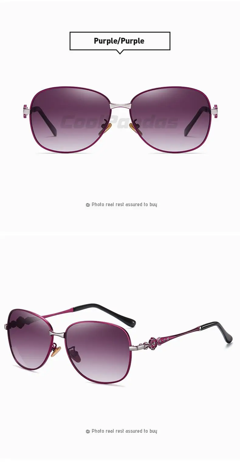 CoolPandas Elegant Sunglasses Women 2022 Polarized UV400 High Quality Ladies Sun Glasses Fashion Eyewear lunette de_voghion.com