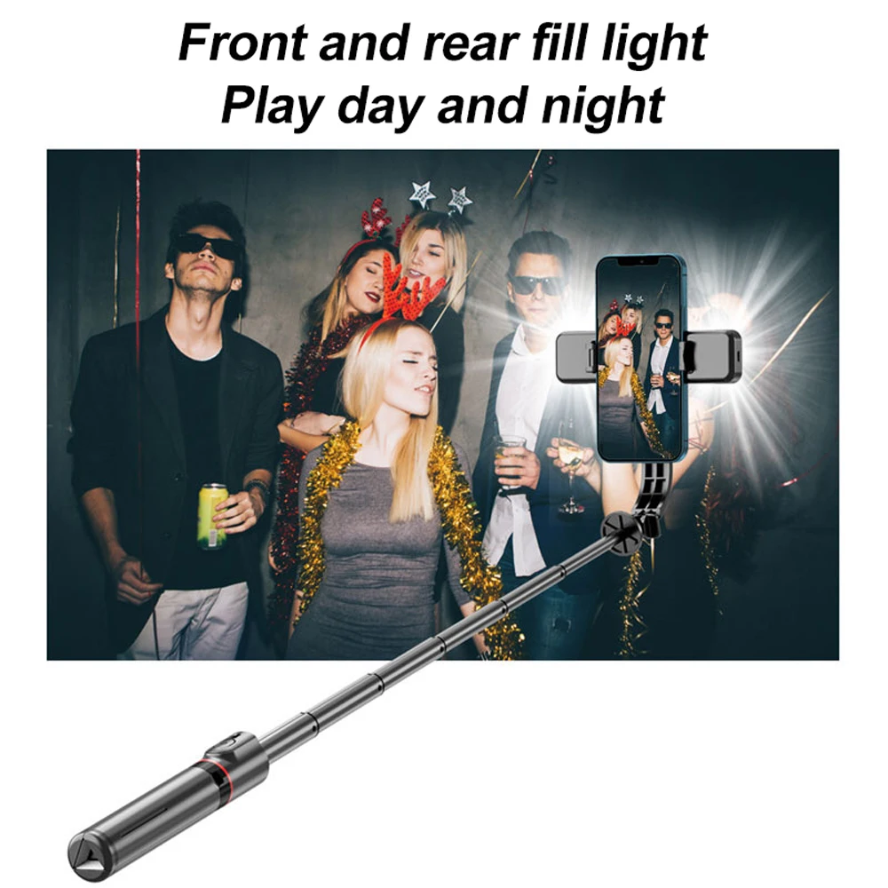 Upgraded Tripod Selfie Stick with 2 Fill Light 1130mm Phone Tripod Remote Shutter