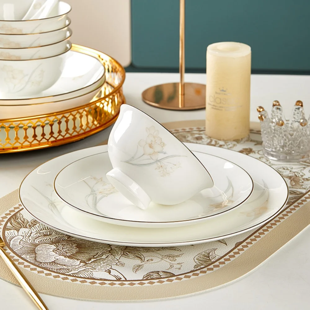 Bone Porcelain Tableware Sets 4