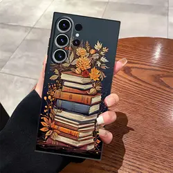 Whimsical Bookshelf Print Soft Phone Cover Case - Galaxy S20 FE (Mix01)