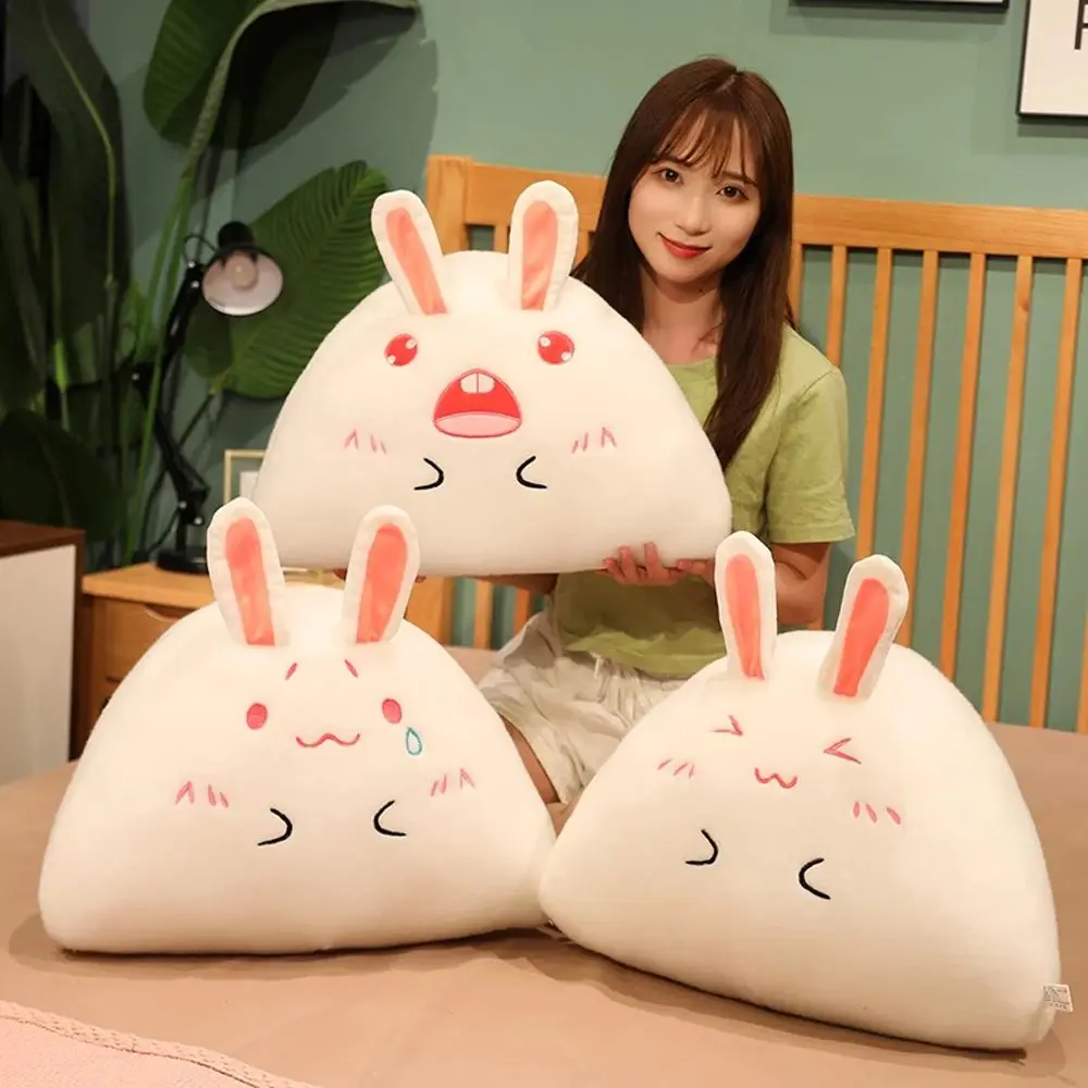 Doll Home Decor Plushie Dolls Animal Dolls Bunny Plush Doll Rice Ball Bunny Plush Toy Bunny Stuffed Toy Stuffed Animals