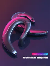  Wireless Bluetooth Headset TWS Sports Earbuds Business Ear Hook Air Conduction Wireless Headphones Running Game Earphones 