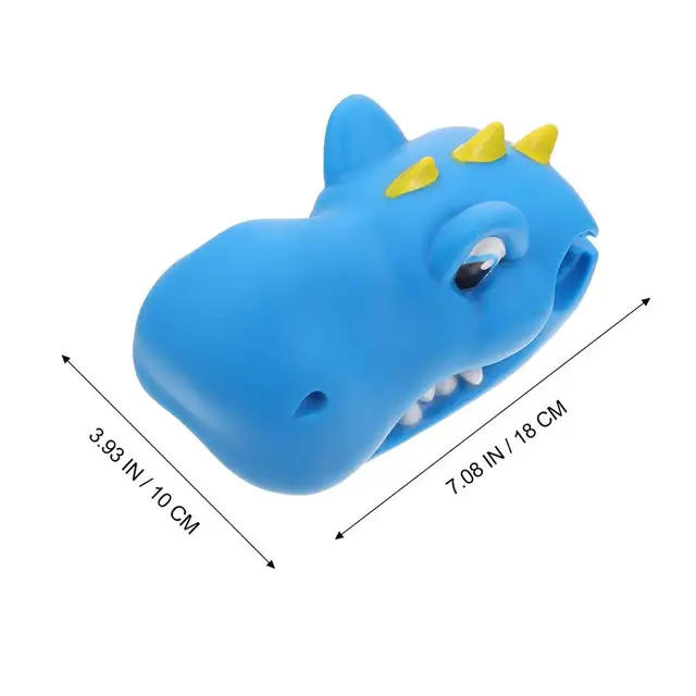 Children Kids Scooter Balance Bike Handlebar Decorative Dinosaurs Head Toy Balance Bike Decorative Gifts for Toddlers Kids Girl 5