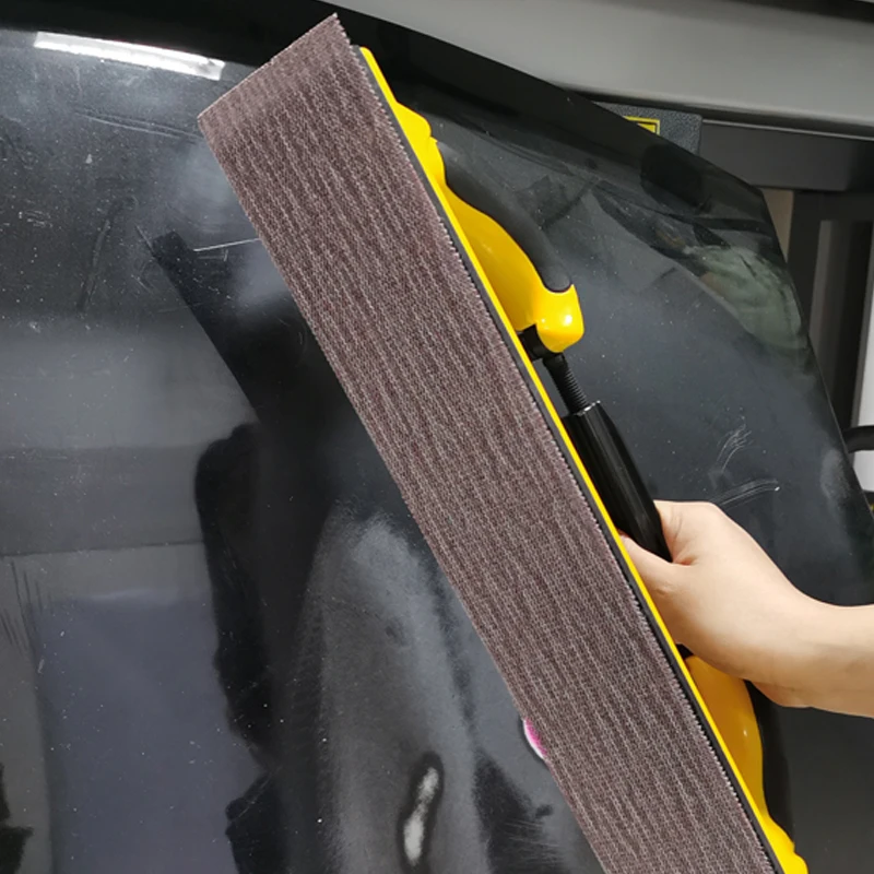 Rectangle Mesh Abrasive Dust Free Sanding Anti-blocking Dry Grinding Sandpaper 70/420mm 80 to 320 Grit Hook and Loop Sand Paper sandpaper set polish sand paper sandpaper tools