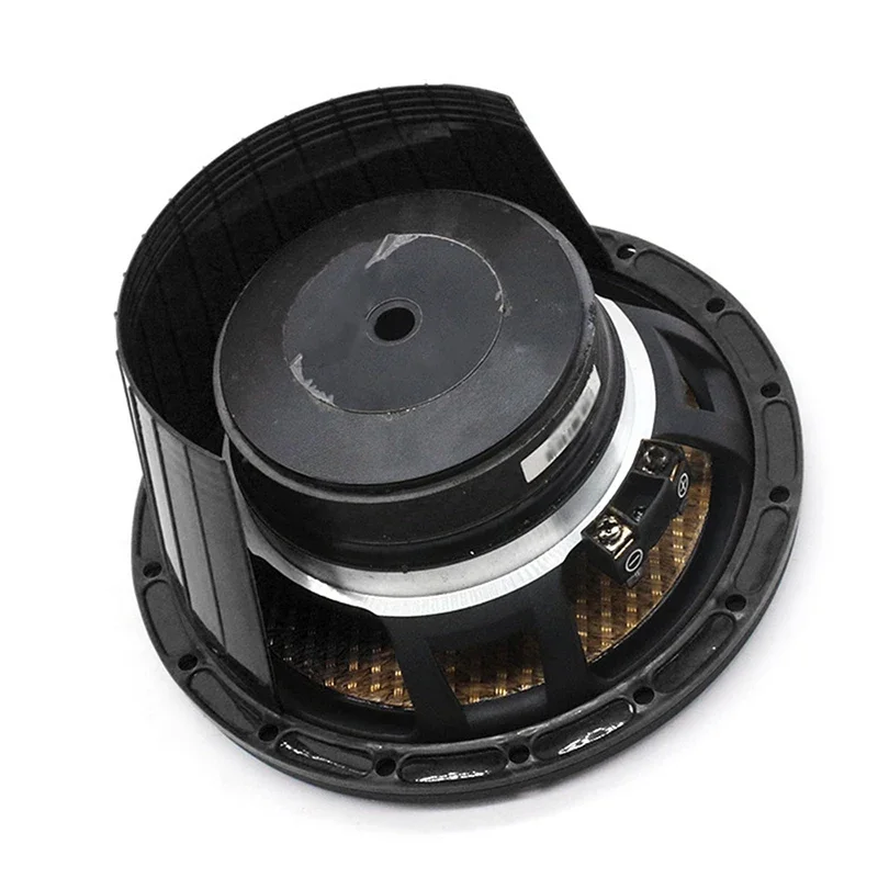 1 Pair 6.5 Inch Black Red Car Door Audio Speaker Ring Waterproof Cover Plastic Rust Protector Pad Universal Accessories