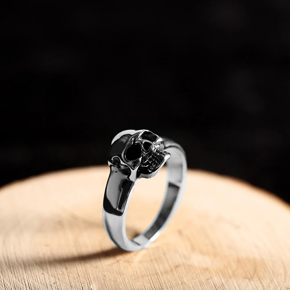 

Мужское и женское кольцо в стиле панк, из серебра 925 пробы