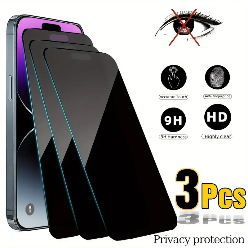 Micnkifo Privacy Pellicola Protettiva per iPhone 13 mini Vetro Temperato,Durezza 9H Anti-Spy Protezione Schermo,Anti-Graffio Senza Bolle Anti-Spia Vetrino Protettivo,2 Pezzi
