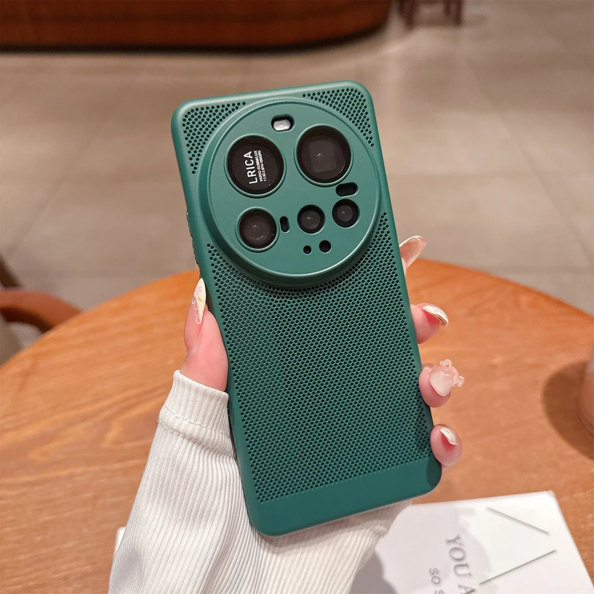 Enhanced Heat Dissipation Cooling Case with Camera Protector and Breathable Hard Cover