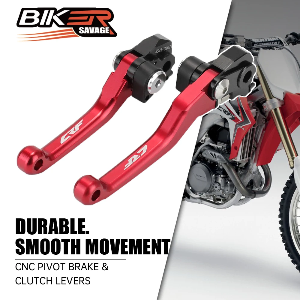 Pivot Brake Clutch Levers For HONDA CRF250R CRF450R CRF 250R CRF 450R
