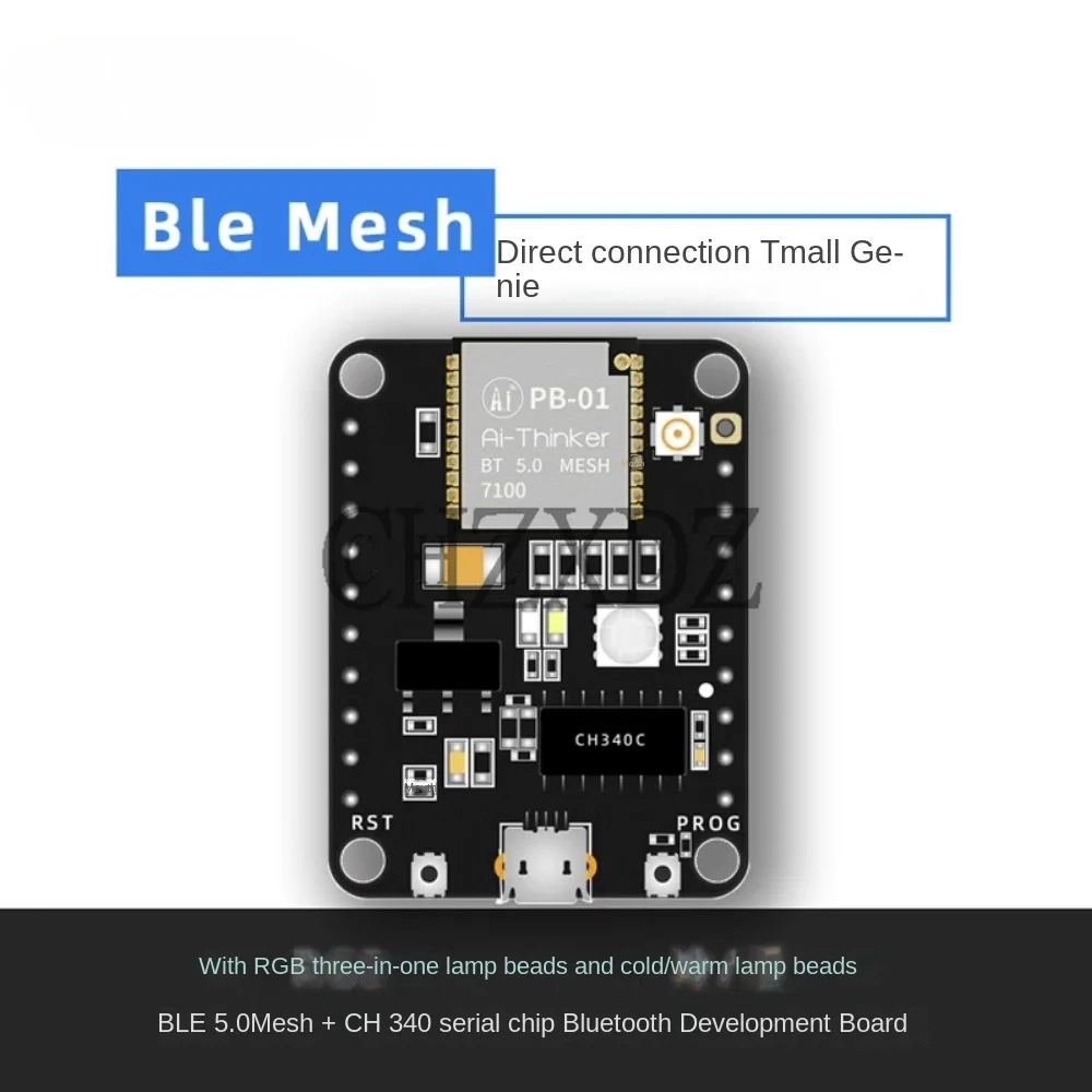 

Bluetooth 5.0 Development Board Mesh Networking Is Used For Intelligent Lighting Direct Connection To Tmall Genie PB-01-Kit