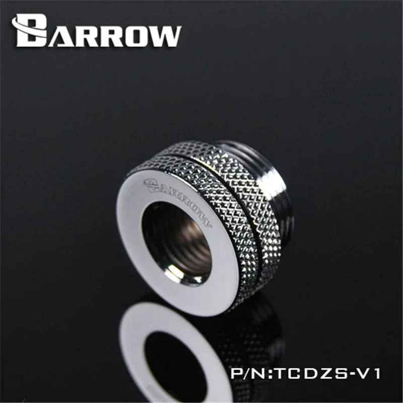 Barrow TCDZS-V1 G1/4'' Pass-Through Fitting Fillport Cover Openings Hose Water Cooling Use 4 Colors TCDZS-V1 extender fitting water cooling fitting