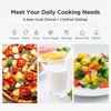 COMFEE' EM720CPL-PM Countertop Microwave Oven with Sound On/Off, ECO Mode and Easy One-Touch Buttons, 0.7 Cu Ft/700W Pearl White 5