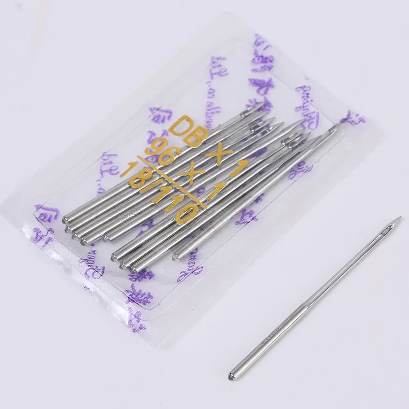 10 PCS/pack 14# Sewing Machine Needles Multi-function for Lockstitch Overlock Sewing Machine Accessories Knitting Needles
