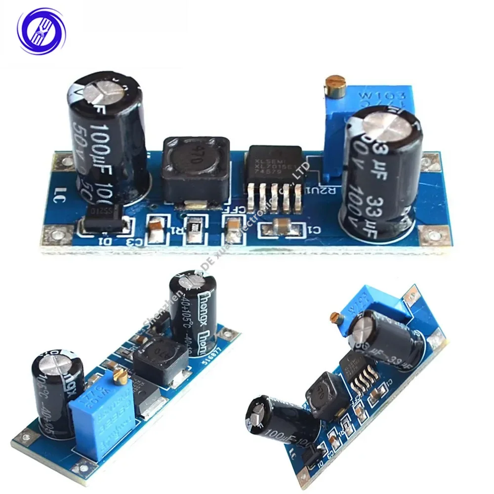 Xl7015 Dc-Dc Dc Converter Step-Down Module 5V-80V Wide Voltage Input 7005A Lm2596