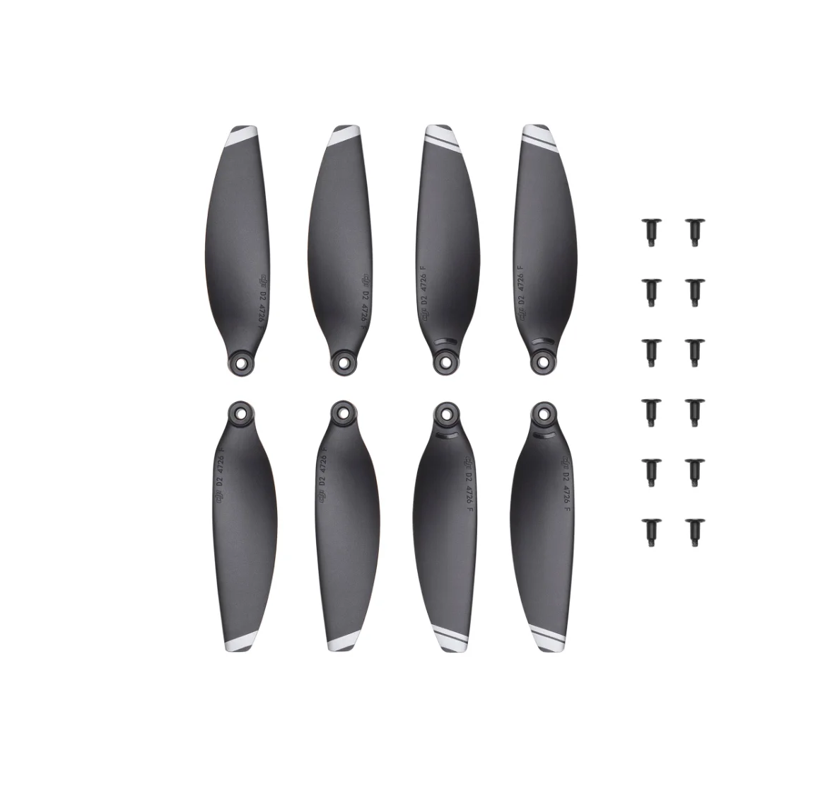 Hélices DJI Mavic Mini Silencieuses 2 Paires + Vis