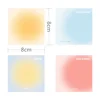 50 Sheets Gradient Sticky Notes Posits Stationery Paper Stickers Posted It Memo Notepad Notebook School Office Message Sticker 6