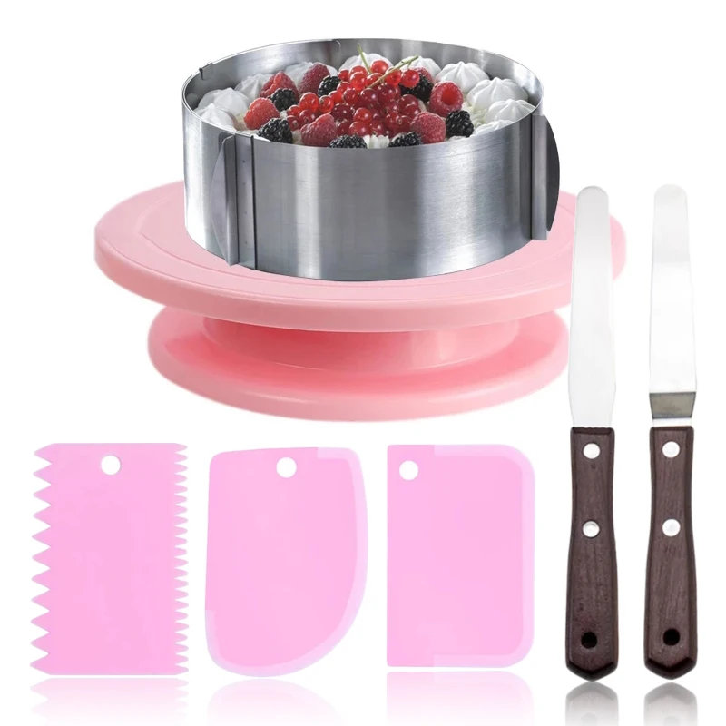 Pastry Turntable Kit Cake Turntable Cream Decoration Accessories Cake