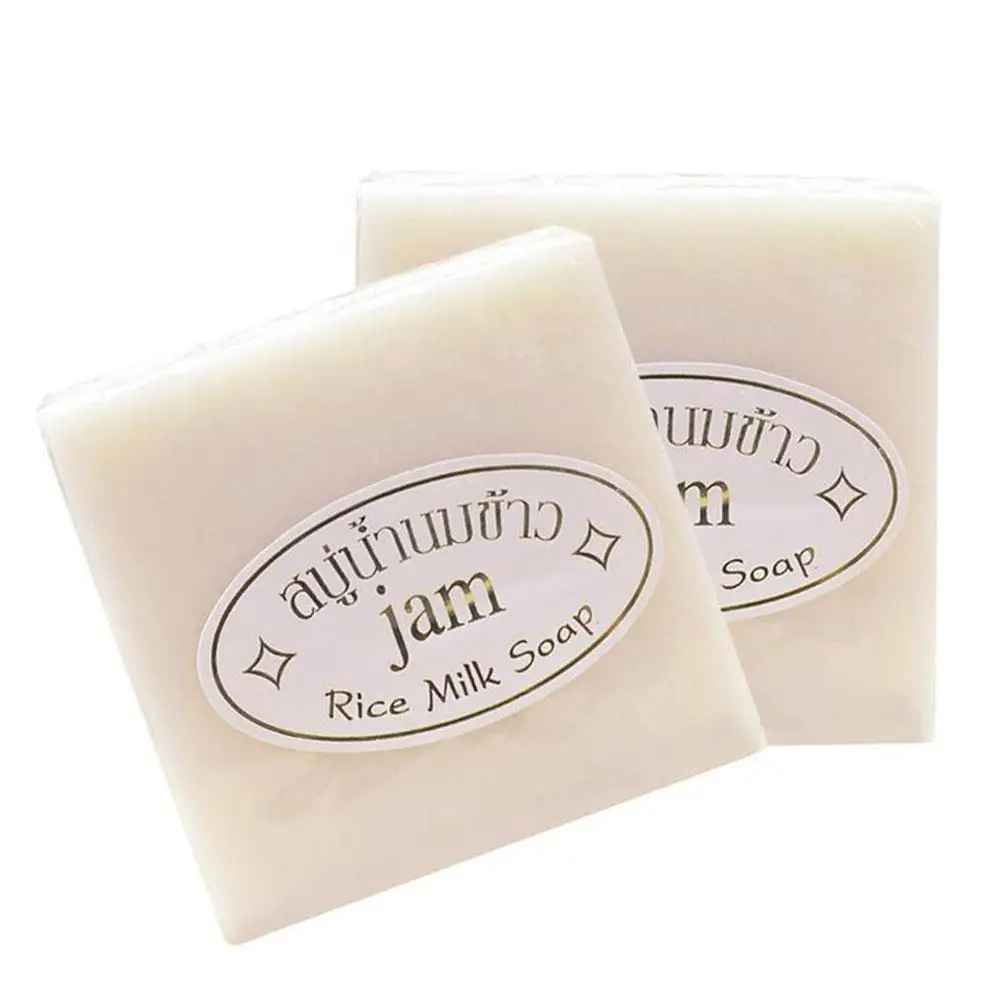 Thailand Rice Soap Handmade Bath Facial Skin Care 12pcs 65g