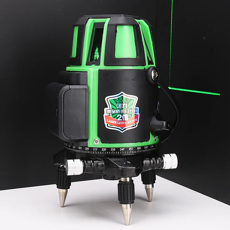 360&deg; Laser Level With Tripod Self Leveling Cross Line For Construction
