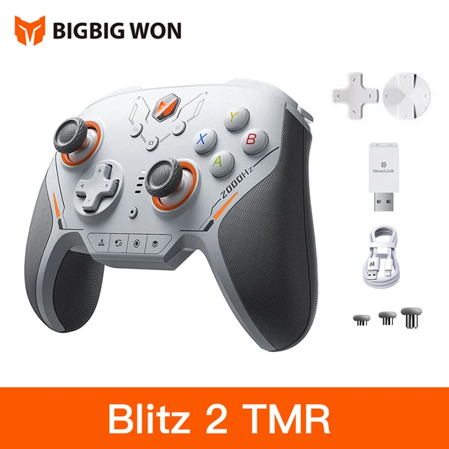 BIGBIG Won Blitz 2 Pro Starburst Wireless Gamepad Carbon Film / TMR Edition for Switch / Pc / ios / Android